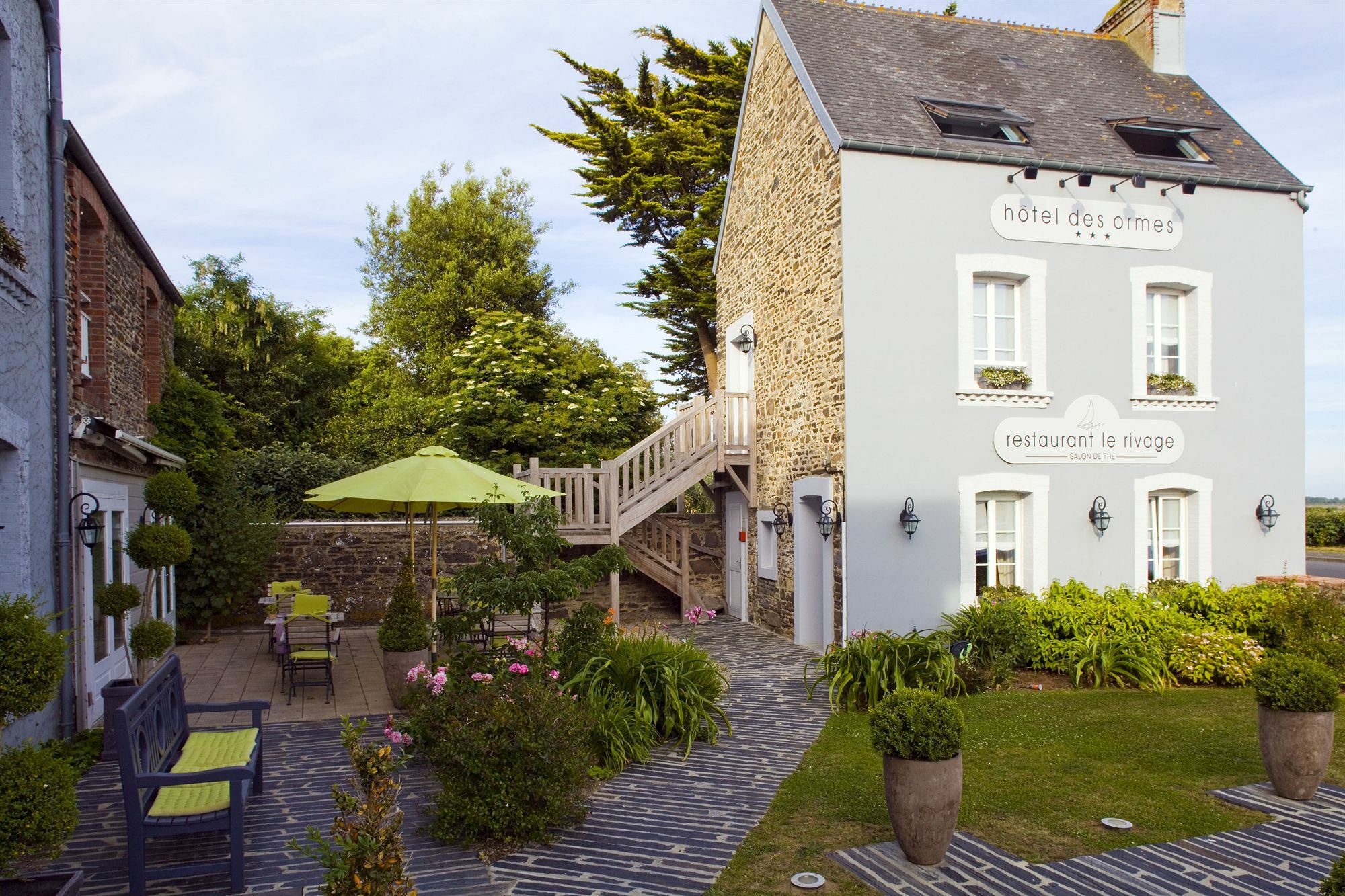 Relais Du Silence Hotel Restaurant Les Ormes Barneville-Carteret Esterno foto